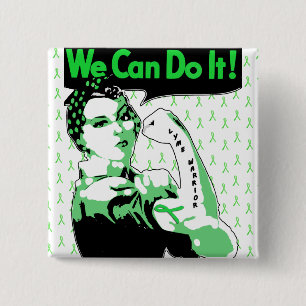 We Can Do It, Lyme Disease Warrior Button