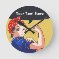 We Can Do It! Magna Anime Rosie the Riveter