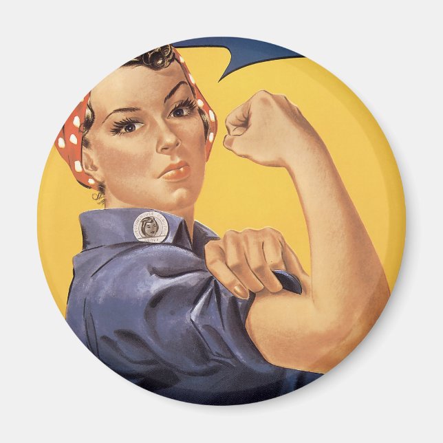 We Can Do It! Magnet (Front)