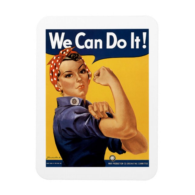 We Can Do It Magnet (Vertical)