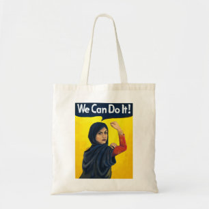 We Can Do It , middle east woman Tote Bag
