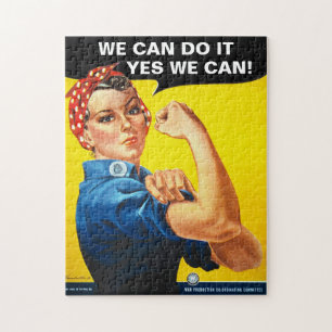 We Can Do it! Motovational Jigsaw Puzzle