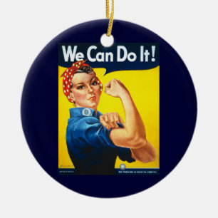 We Can Do It Ornament