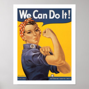We Can Do it! Poster