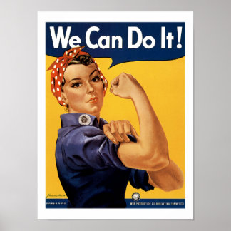 We Can Do it! Poster