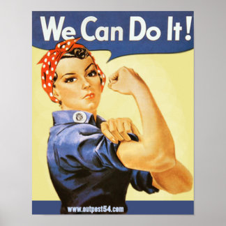 "We Can Do It!" Poster