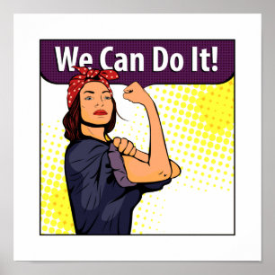 We can do it poster