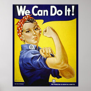 We Can Do It! Poster