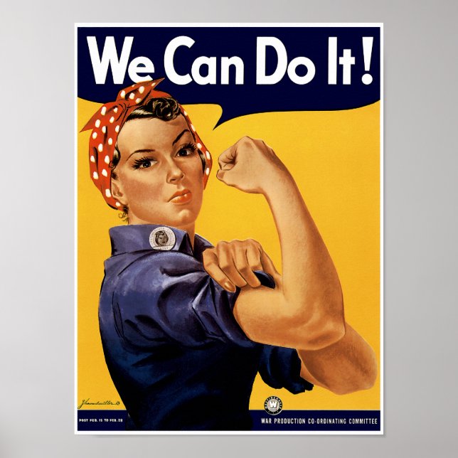We Can Do it! Poster (Front)