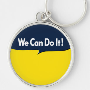 We Can Do it Rosie Key Ring