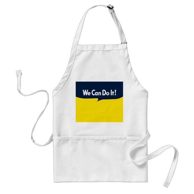 We Can Do it Rosie Standard Apron (Front)