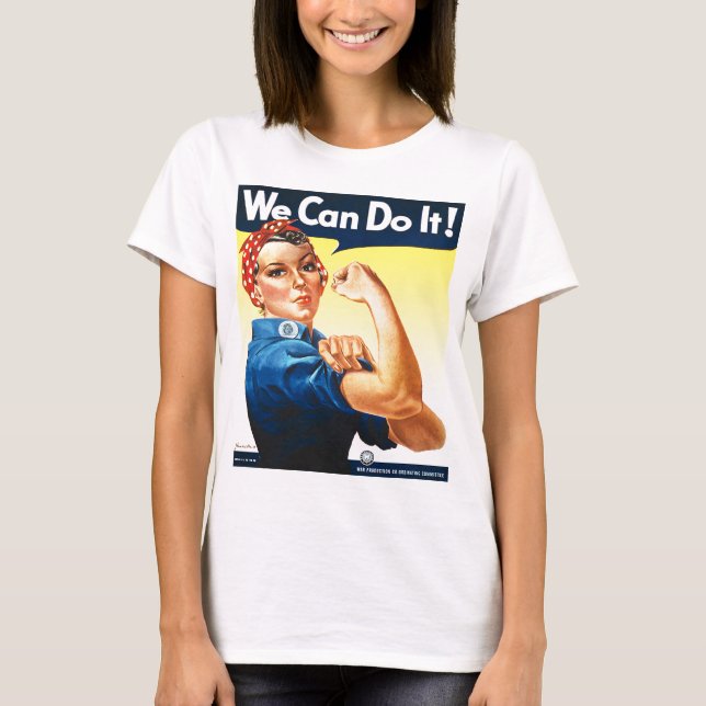 We Can Do It! Rosie T-Shirt (Front)