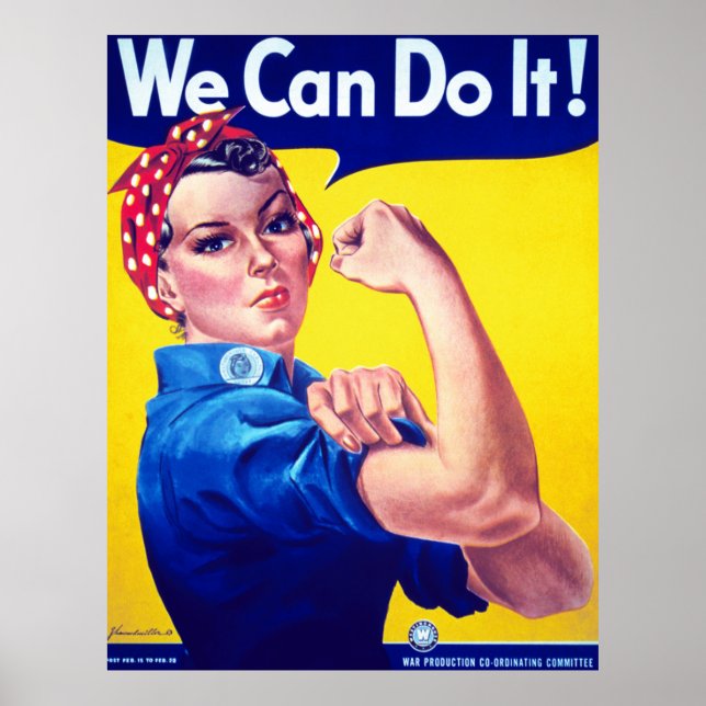 We Can Do It Rosie the Riveter Extra Large Poster (Front)