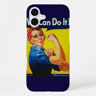 We Can Do It Rosie the Riveter iPhone 16 Plus Case