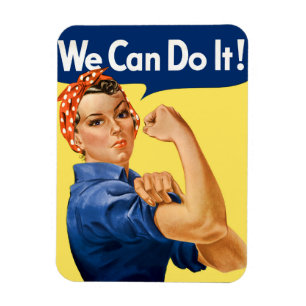 We Can Do It! Rosie the Riveter Magnet