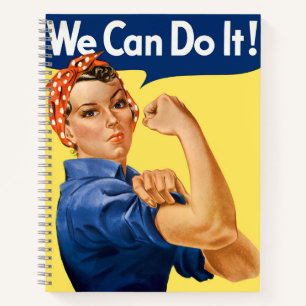 We Can Do It! Rosie the Riveter Notebook