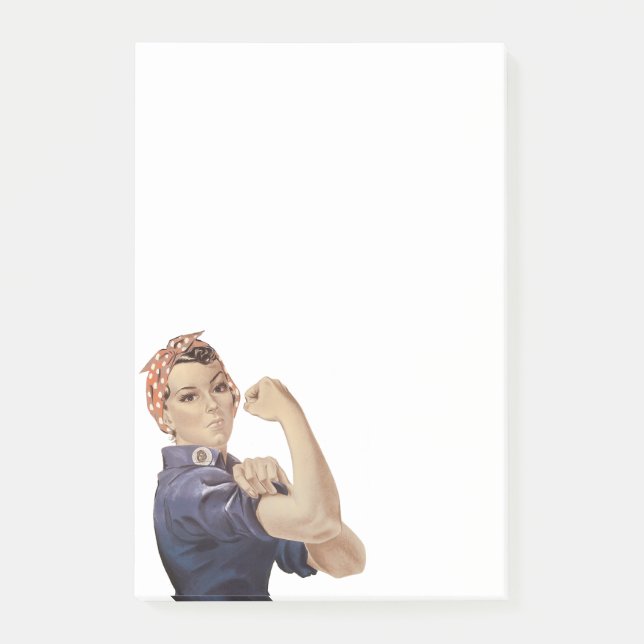 We can Do It Rosie The Riveter Post-it Notes (Front)