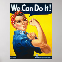 we can do it ,rosie,the Riveter