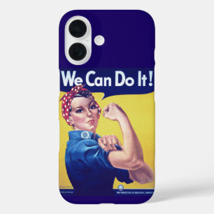 We Can Do It Rosie the Riveter USA United States iPhone 16 Case