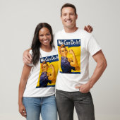 We Can Do It! Rosie the Riveter Vintage WW2 T-Shirt (Unisex)