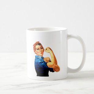 We Can Do It Rosie the Riveter WWII Propaganda Coffee Mug