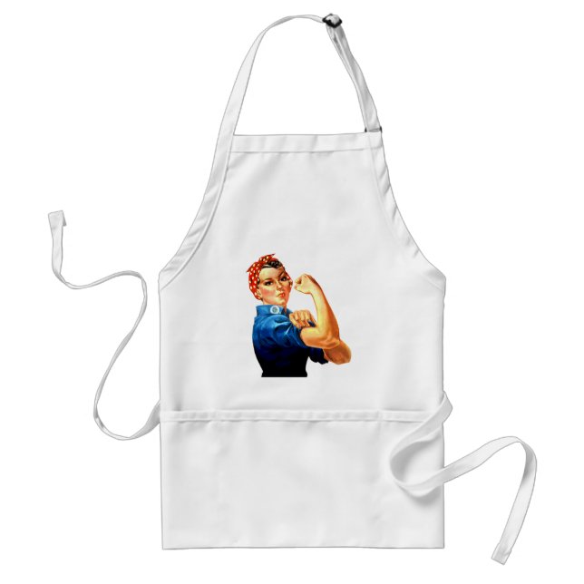 We Can Do It Rosie the Riveter WWII Propaganda Standard Apron (Front)