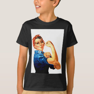We Can Do It Rosie the Riveter WWII Propaganda T-Shirt