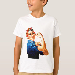 We Can Do It Rosie the Riveter WWII Propaganda T-Shirt