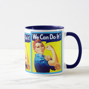 We Can Do It! ~ Vintage Mug