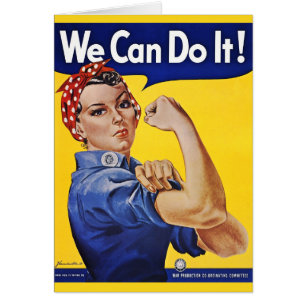 We Can Do It - Vintage Poster Image