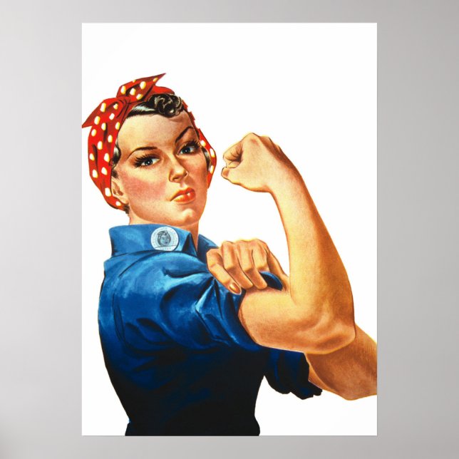 We Can Do It World War II Propaganda Poster (Front)