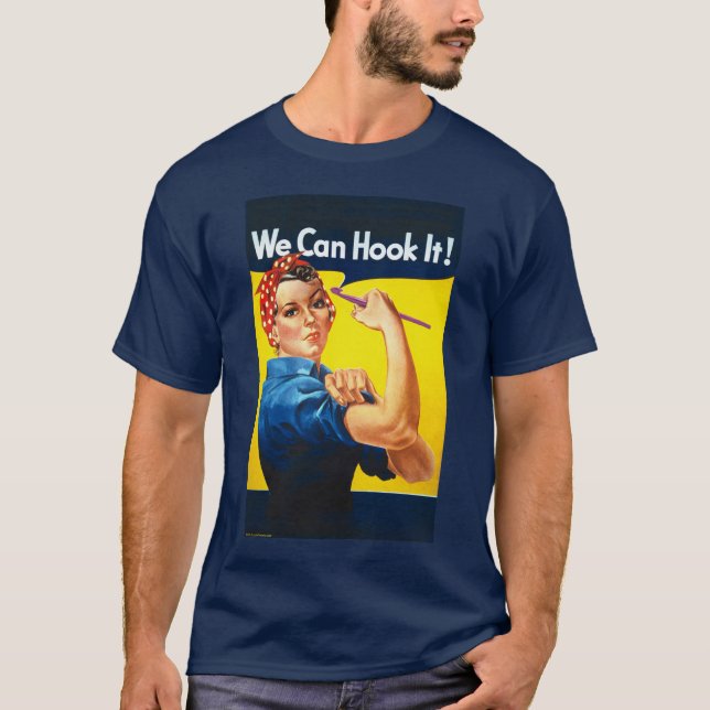 We Can Hook It! - unisex tee (Front)