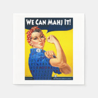 We Can Mahj It Napkins