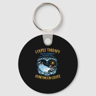 We Chose This Honeymoon Cruise - Funny Couple Key Ring