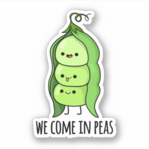 We Come In Peas Funny Pea Pun