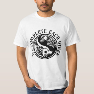 WE COMLETE EACH OTHER WOLF AND EAGLE T-Shirt