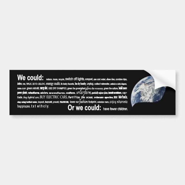 We could... bumper sticker (Front)