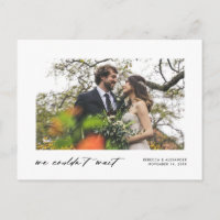 We Couldn't Wait Elopement Announcement