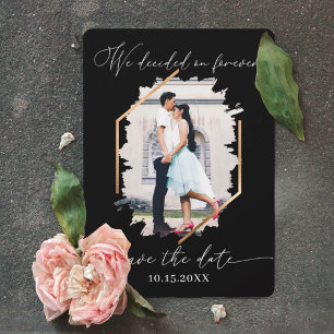 We Decided on Forever Photo Engagement Save The Da Save The Date