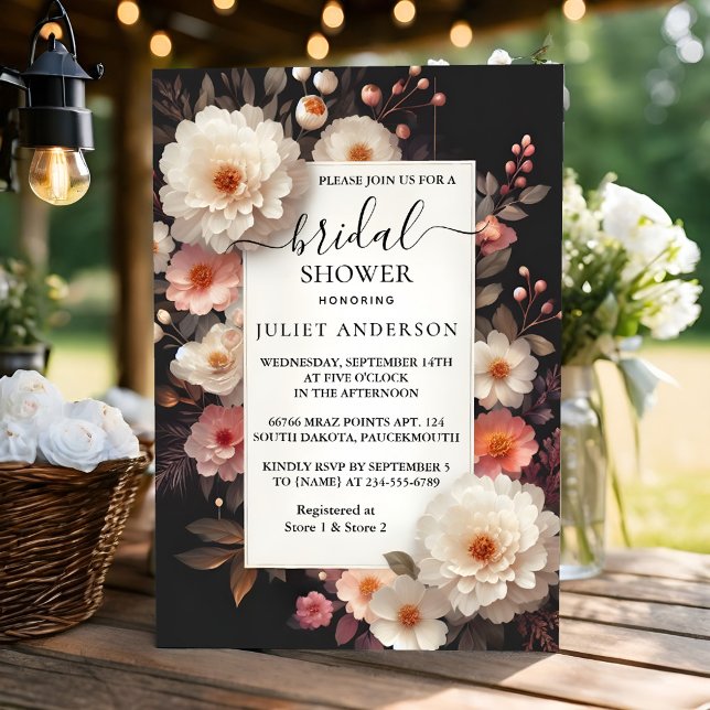 We Do Acrylic Asian Thick Korean Bridal Shower Invitation (Creator Uploaded)