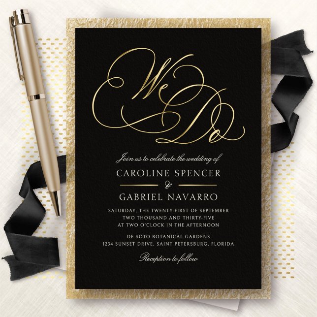We Do Formal Calligraphy Script Wedding (Creator Uploaded)