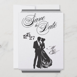 We Do Formal Save the Date Invitation