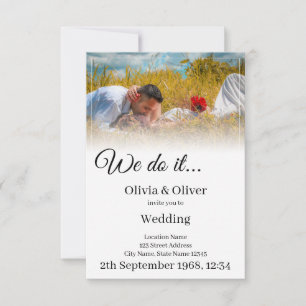 We do it - Kissing Couple on a Meadow