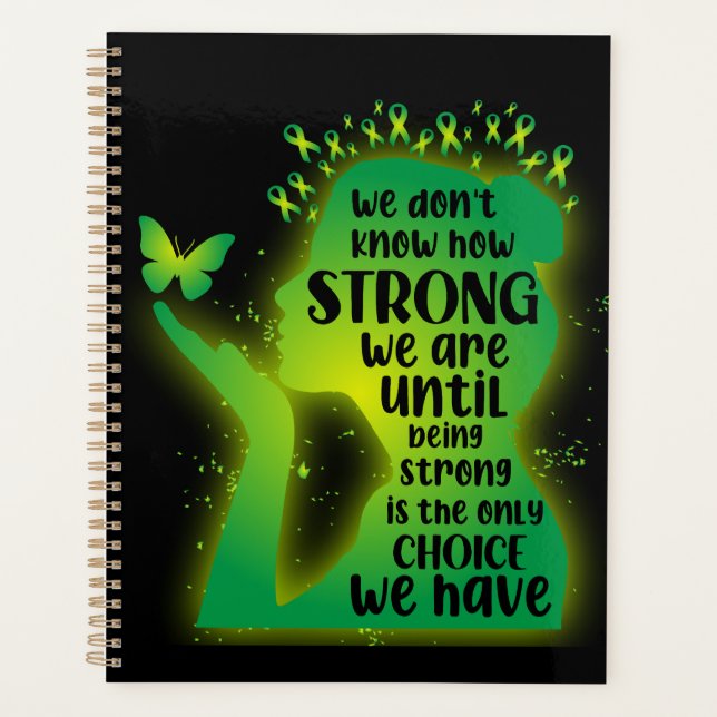 We do not know how strong we are planner (Front)