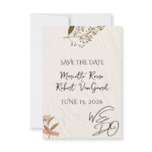 WE DO Pressed flowers Natural and Simple Wedding