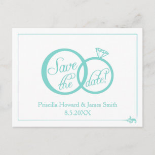 We Do! Save The Date Announcement Postcard