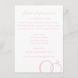 We Do Wedding Enclosure Card