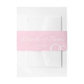 We Do Wedding Invitation Belly Band