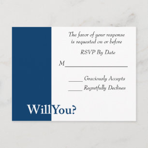 We Do Wedding RSVP Card