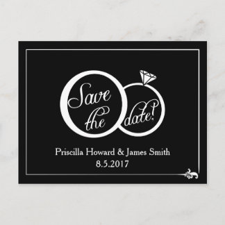 We Do Wedding Save The Date Postcard